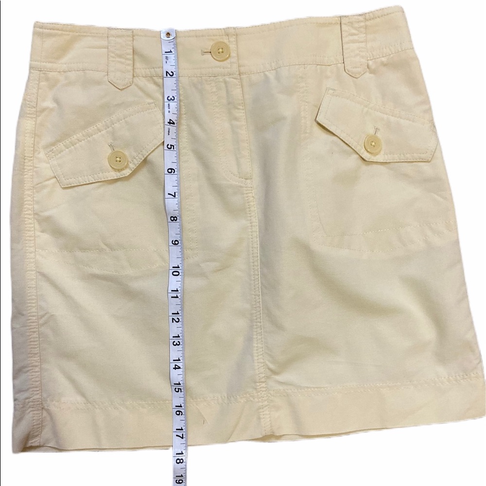 Ann Taylor Loft Yellow Skirt - Picture 6 of 7